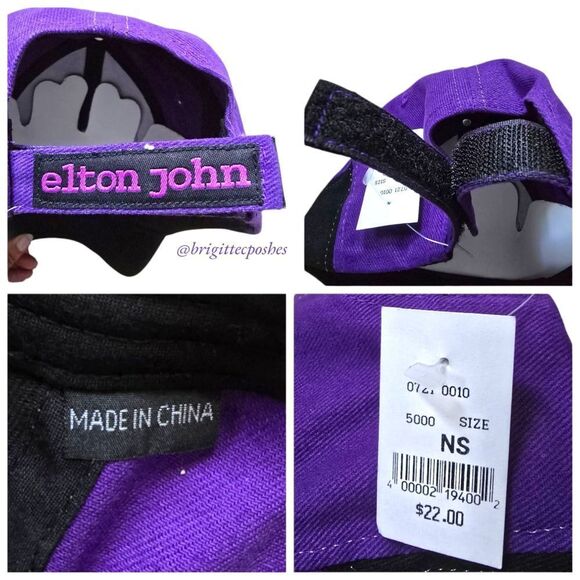 ELTON JOHN Unisex Las Vegas Cap - Picture 8 of 8